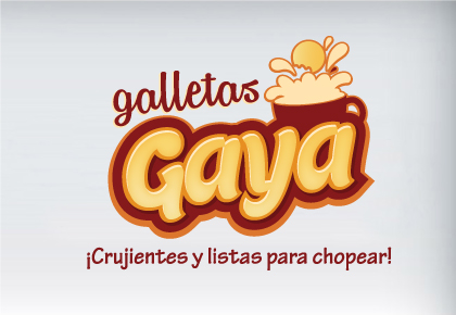 Diseño Logotipo Galletas Gaya