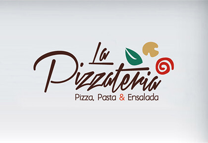 Diseño Logotipo Pizzateria